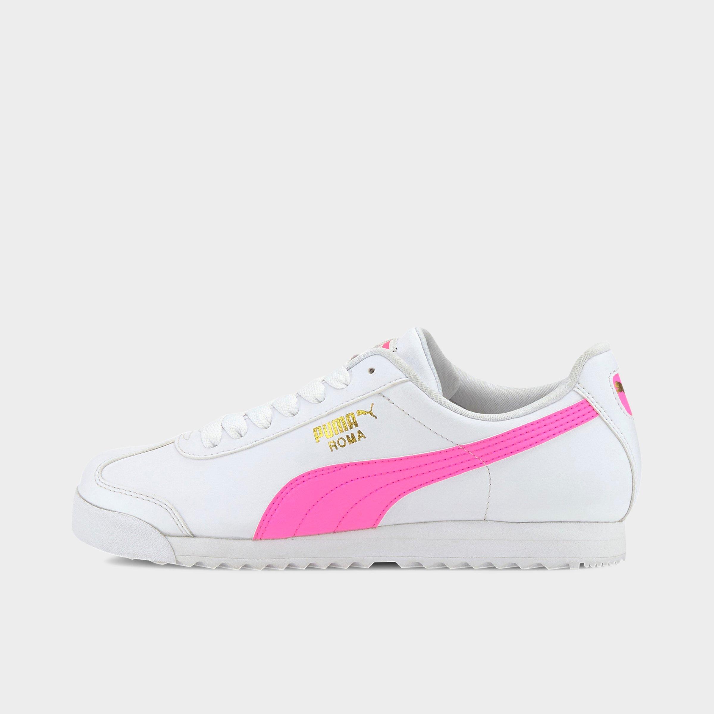 puma roma women's white