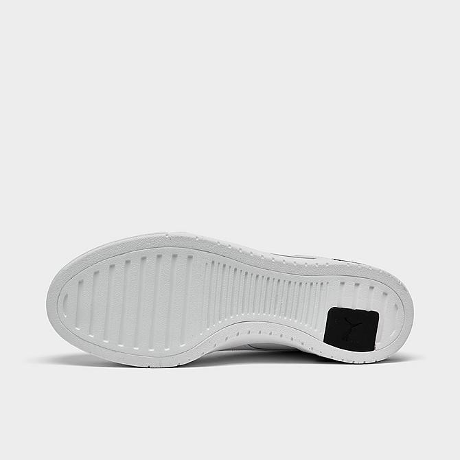 Bottom view of Men's Puma CA Pro Classic Casual Shoes in White/Black Click to zoom