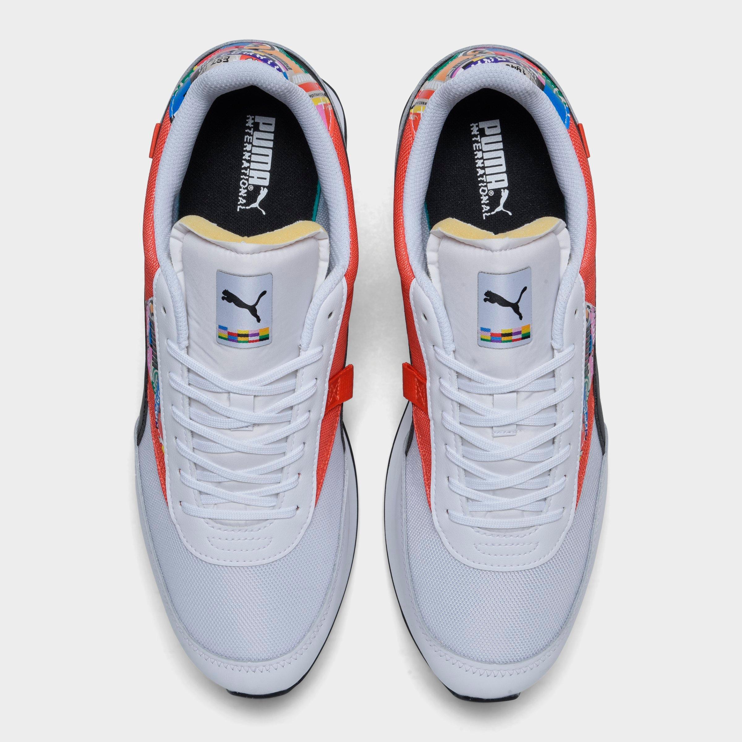 future rider game on men's sneakers