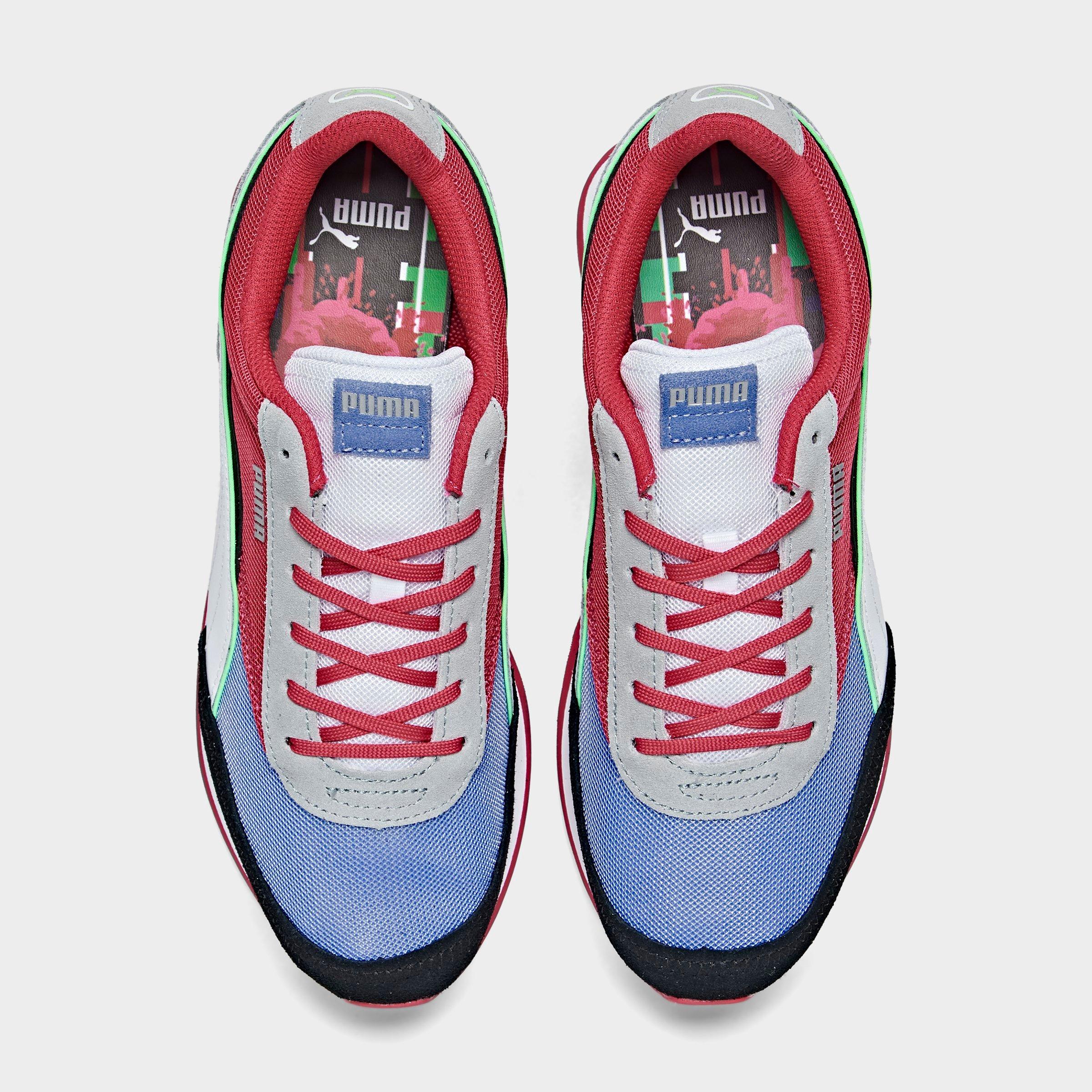 Women S Puma Future Rider Double Berry Casual Shoes Finish Line