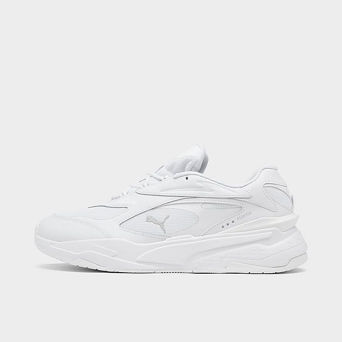 Right view of Men's Puma RS-Fast Triple Casual Shoes in Puma White/Grey Violet Click to zoom