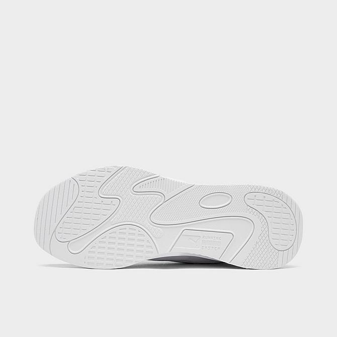 Bottom view of Men's Puma RS-Fast Triple Casual Shoes in Puma White/Grey Violet Click to zoom