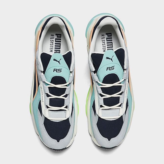 Back view of Men's Puma RS-Connect Dust Casual Shoes in Glacial Blue Click to zoom