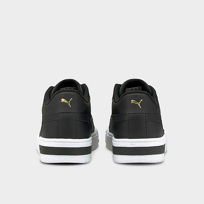 Left view of Big Kids' Puma CA Pro Classic Casual Shoes in Black/White Click to zoom