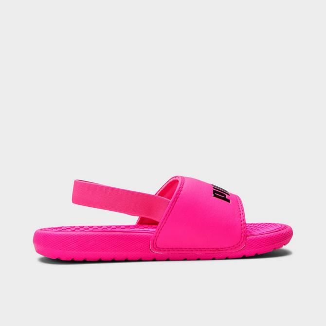 Girls' Little Kids' Puma Cool Cat Backstrap Slide Sandals| Finish Line