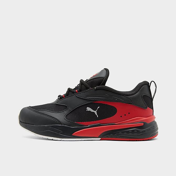 Right view of Little Kids' Puma RS-Fast Casual Shoes in Black/Red Click to zoom