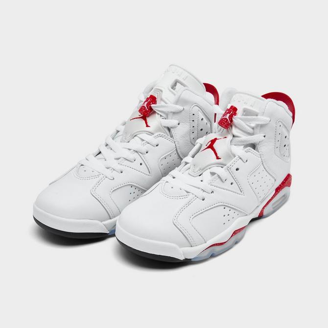 Big Kids' Air Jordan Retro 6 Basketball Shoes Finish Line