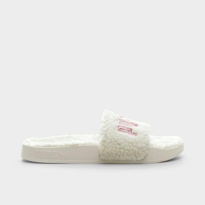 Women s Puma Leadcat 2.0 Sherpa Slide Sandals Finish Line