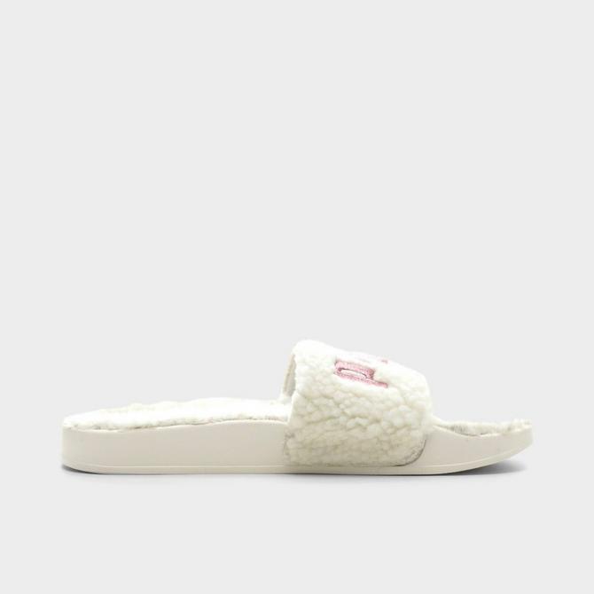 Women's Puma Leadcat 2.0 Sherpa Slide Sandals| Finish Line