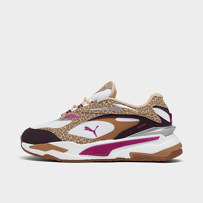 Right view of Women's Puma RS-Fast Mix Casual Shoes in White Click to zoom