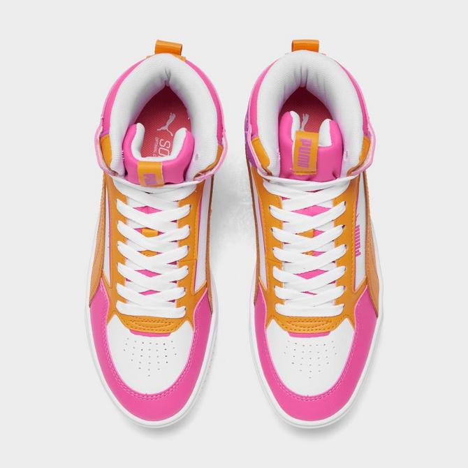 Puma Karmen Rebelle Mid Platform Sneaker - Kids' - Free Shipping