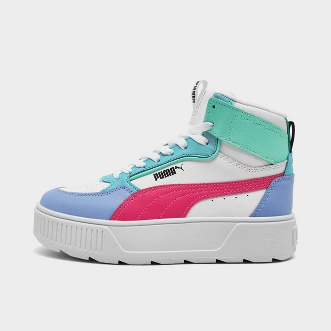 Puma Karmen Rebelle Mid Platform Sneaker - Kids' - Free Shipping