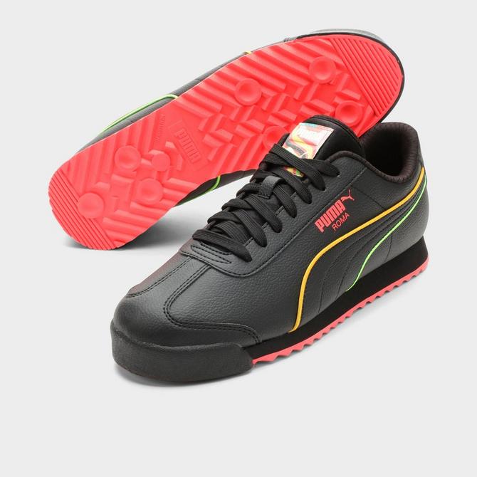 Synthetic leather upper, Cushioned EVA midsole, Lace closure, Padded  tongue, Puma Formstrip, Rubber outsole for grip, The Puma Roma Lava Casual  Shoes ...