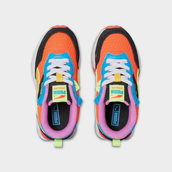 Little Kids Puma Future Rider Fv Lava Casual Shoes Finish Line
