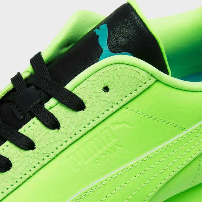 puma lime green sneakers