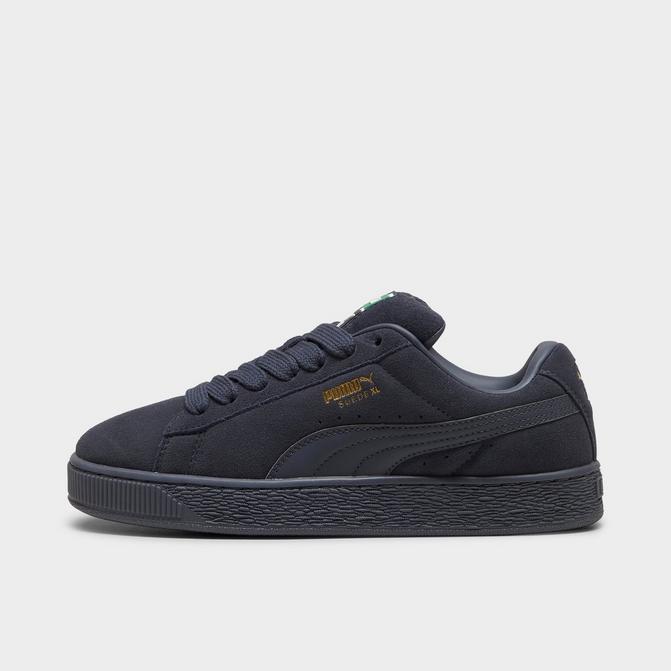 Puma suede grey black on sale