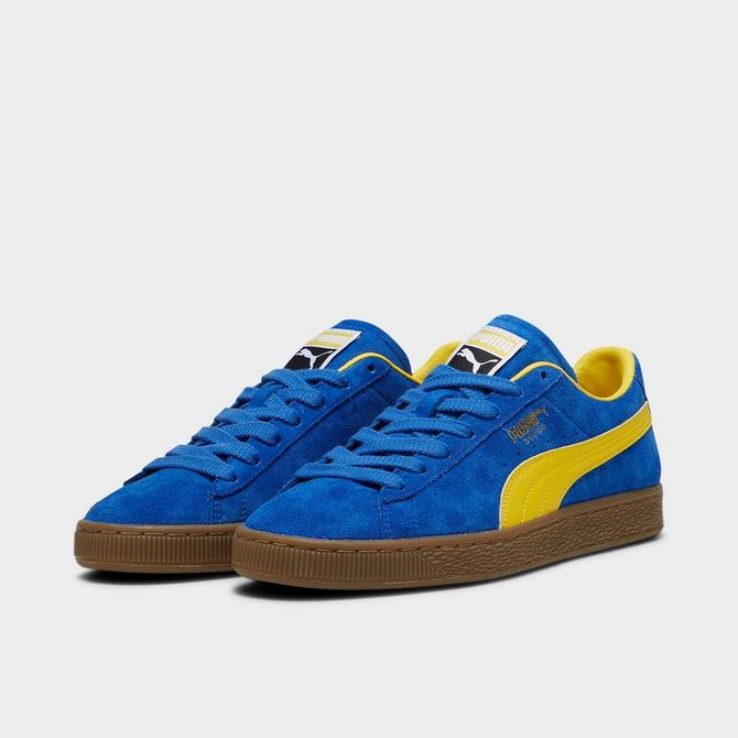 Puma blue and yellow casual shoes sale