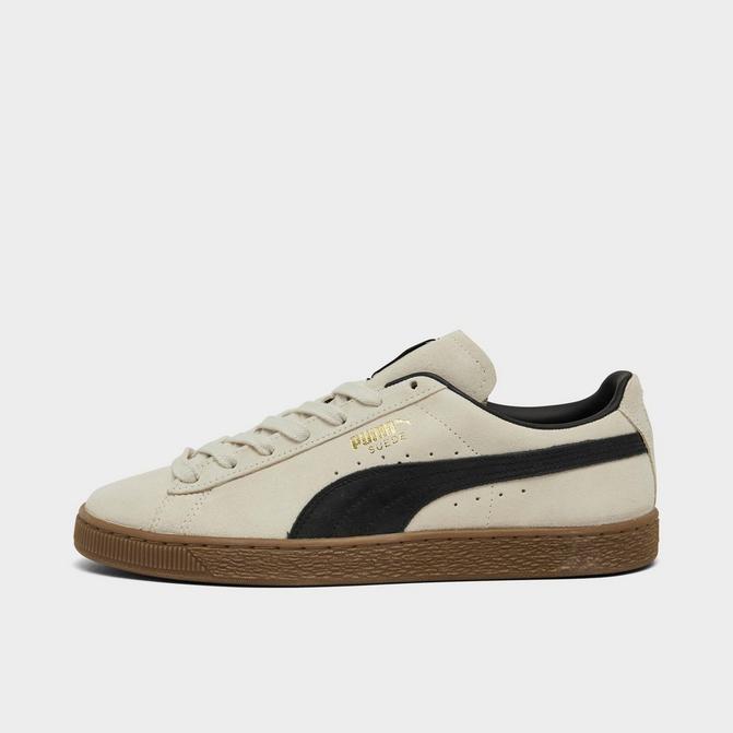 Mens puma suede classic black gum best sale