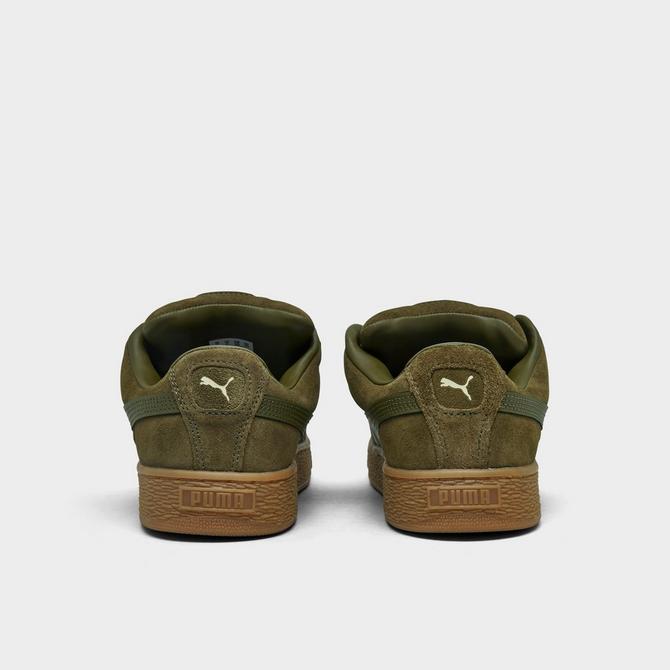 Puma suede green gum sole online