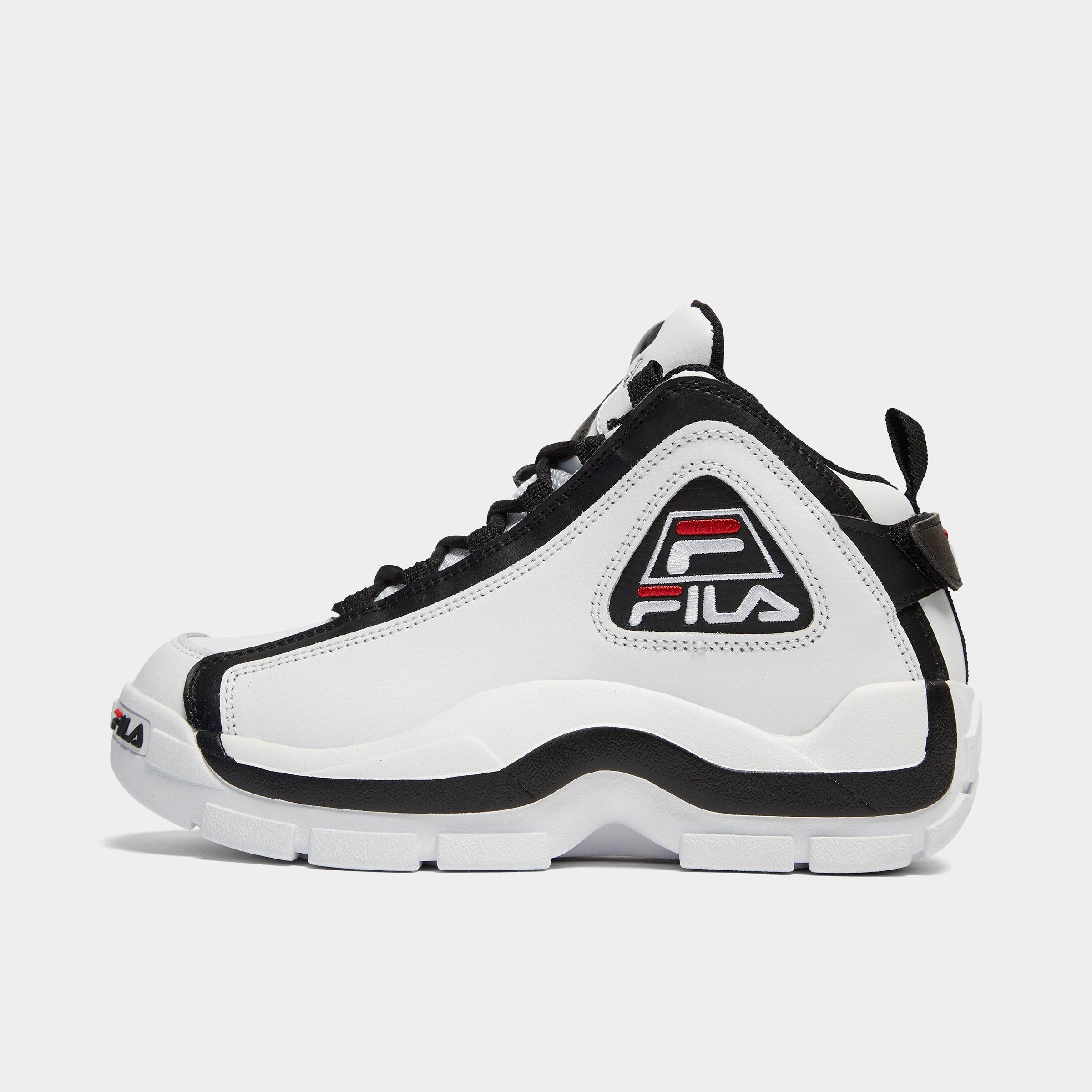 fila basketball shoes black