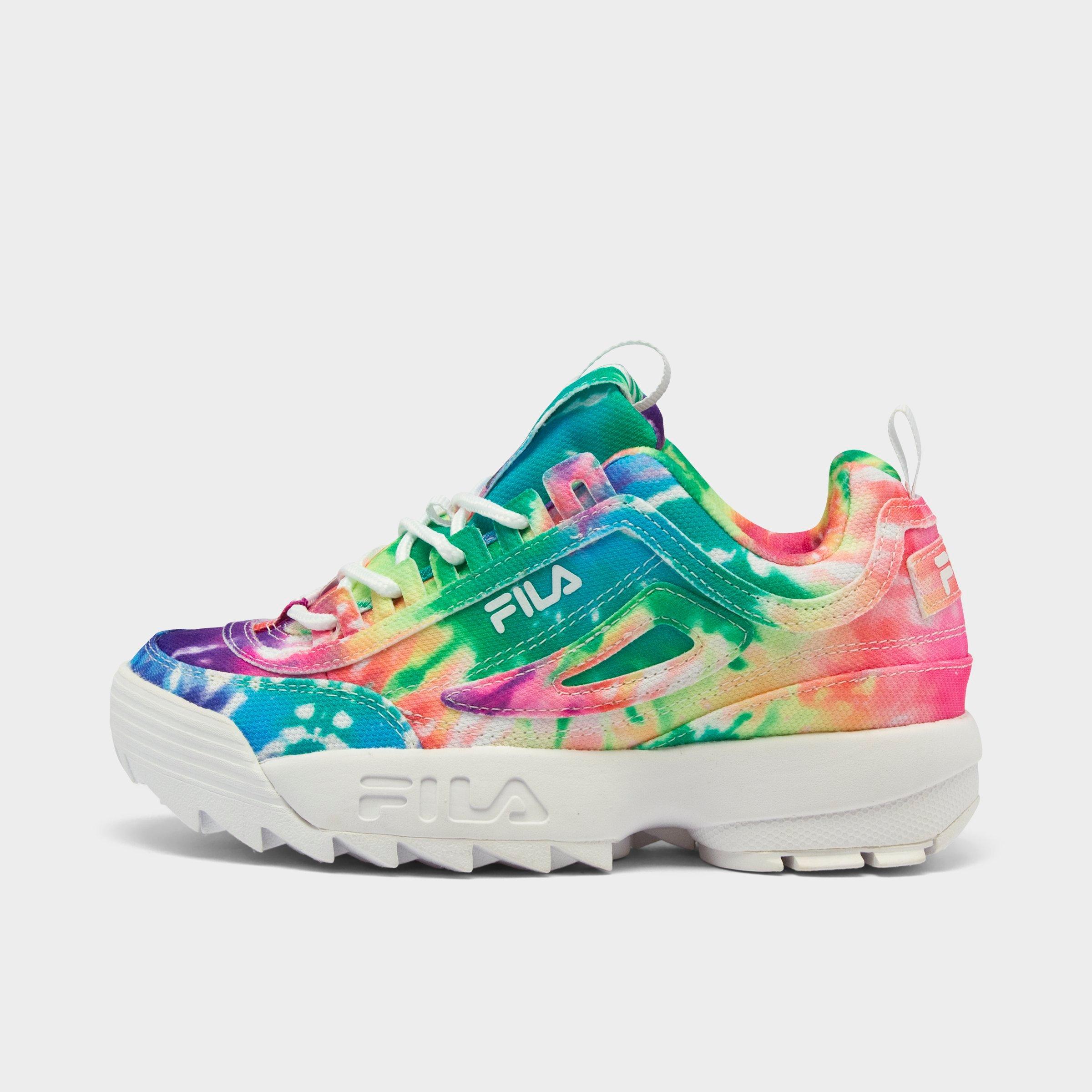 fila disruptor ii tie dye shoes