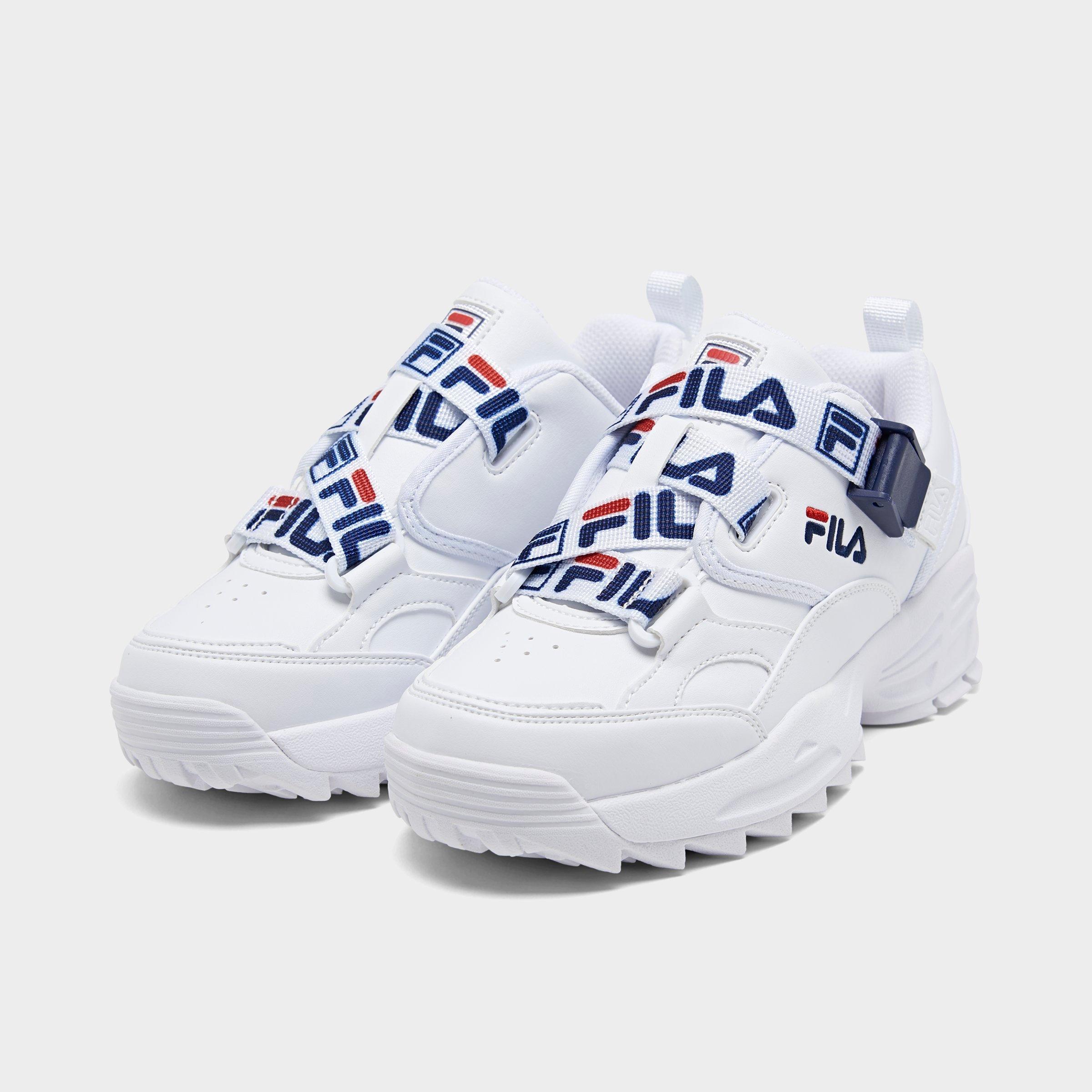 fila girls white shoes