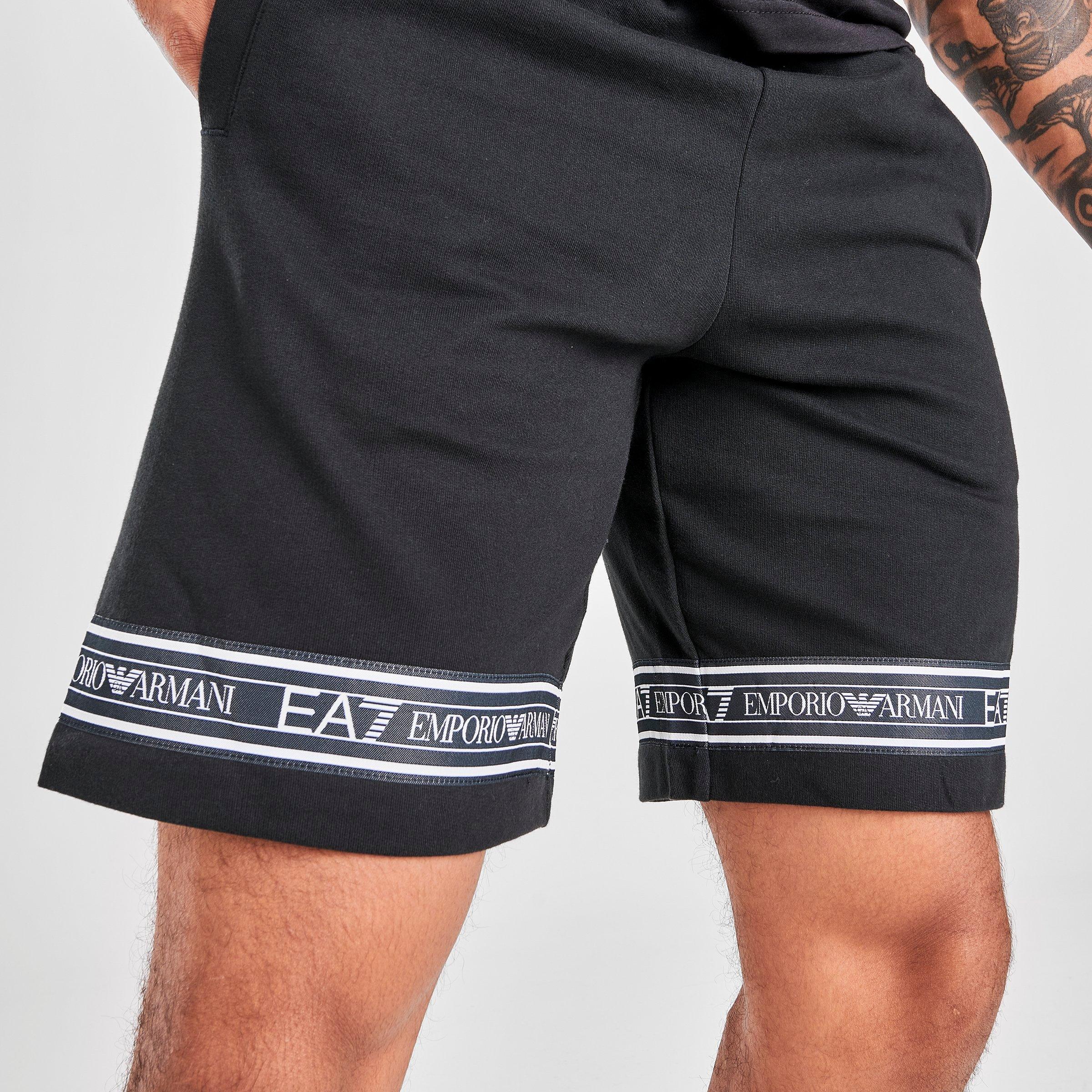 armani tape shorts