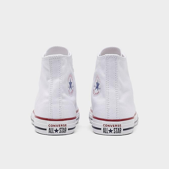 Left view of Little Kids' Converse Chuck Taylor High Top Casual Shoes in White Click to zoom