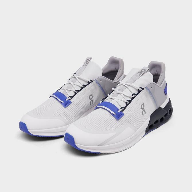 on Cloudnova Flux Undyed-White | Cobalt, Mens, Size: 10.5