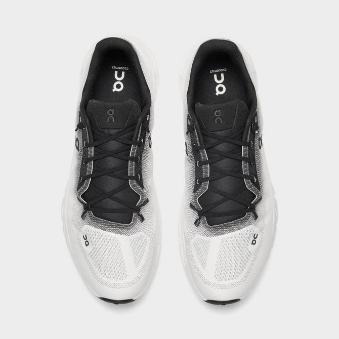 Back view of Men's On Cloudtilt Running Shoes in Black/Ivory Click to zoom