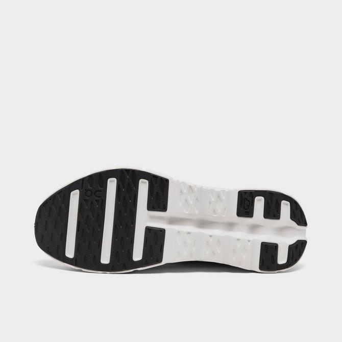 Bottom view of Men's On Cloudtilt Running Shoes in Black/Ivory Click to zoom