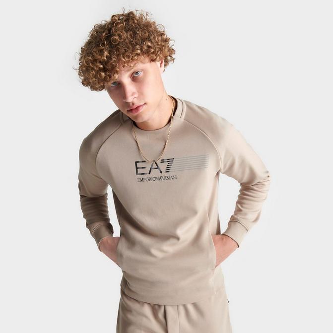 Emporio armani ea7 tape best sale crew sweatshirt