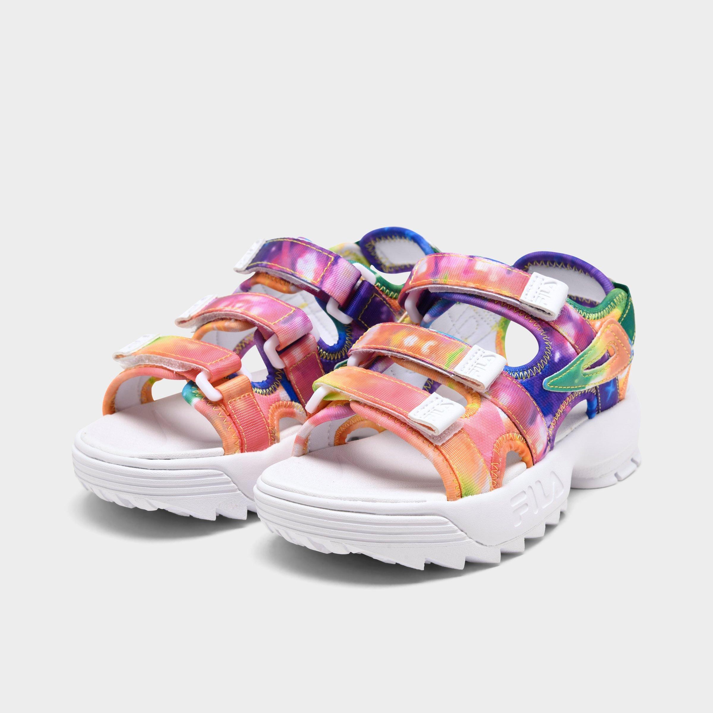 girls fila sandals