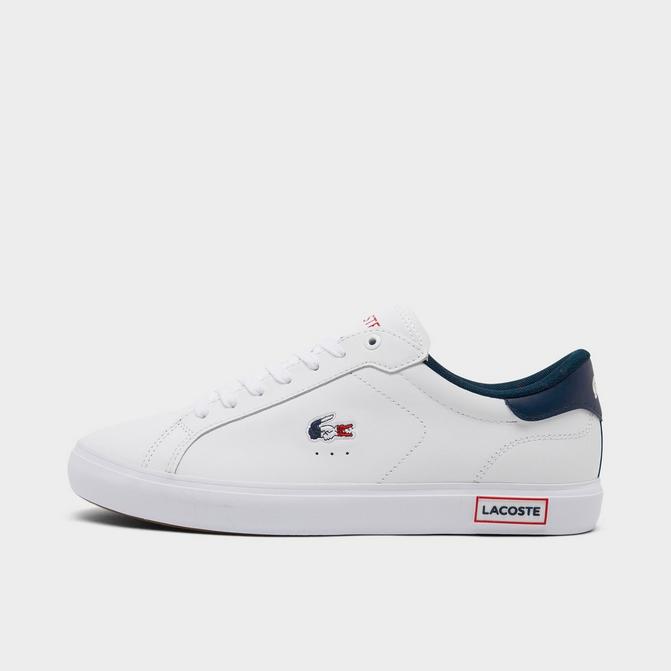 Lacoste white 2025 casual shoes