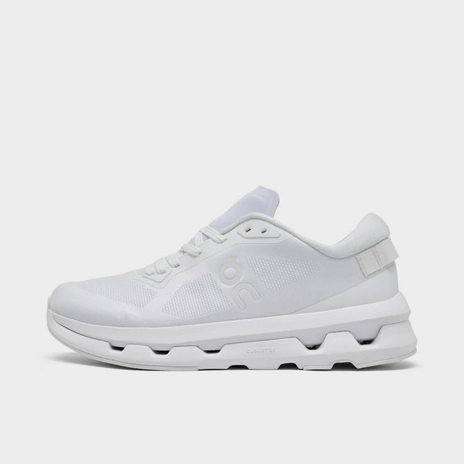 Right view of Women's On Cloudzone Casual Shoes in White/White Click to zoom