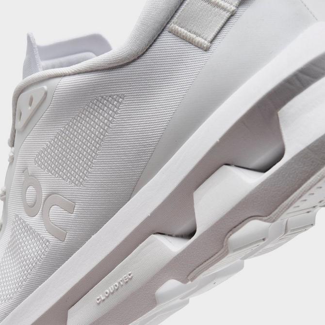 Front view of Women's On Cloudzone Casual Shoes in White/White Click to zoom