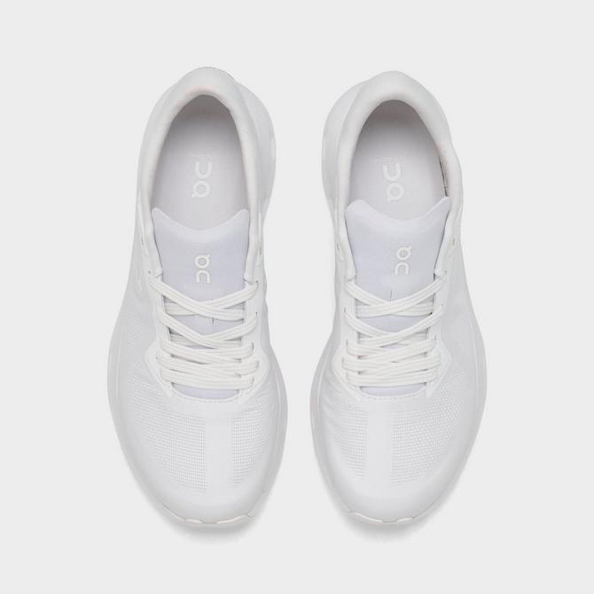 Back view of Women's On Cloudzone Casual Shoes in White/White Click to zoom