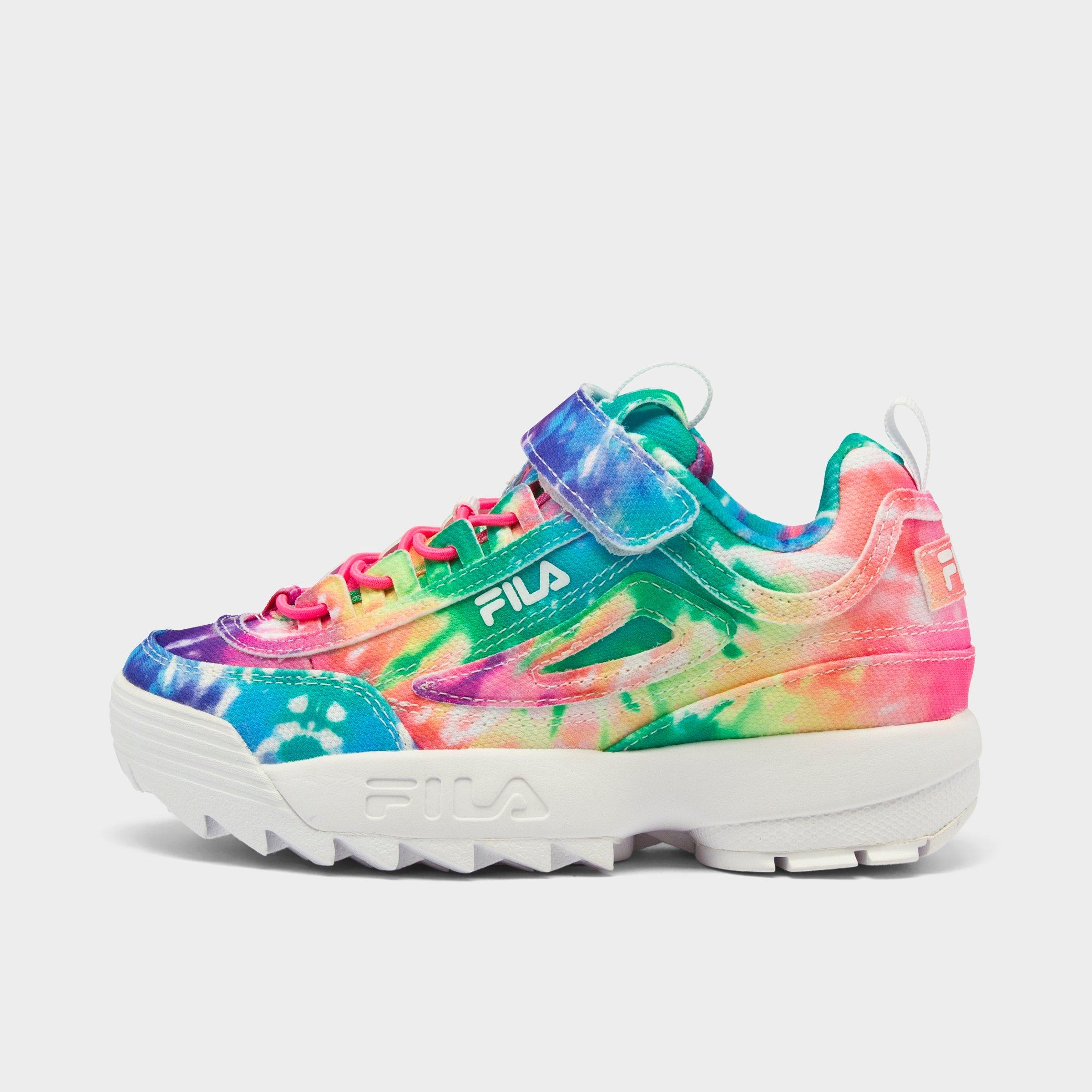 fila disruptor ii tie dye shoes