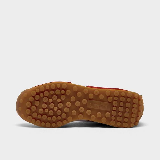 Bottom view of Women's Puma Easy Rider Casual Shoes in Puma Red/Puma White Click to zoom