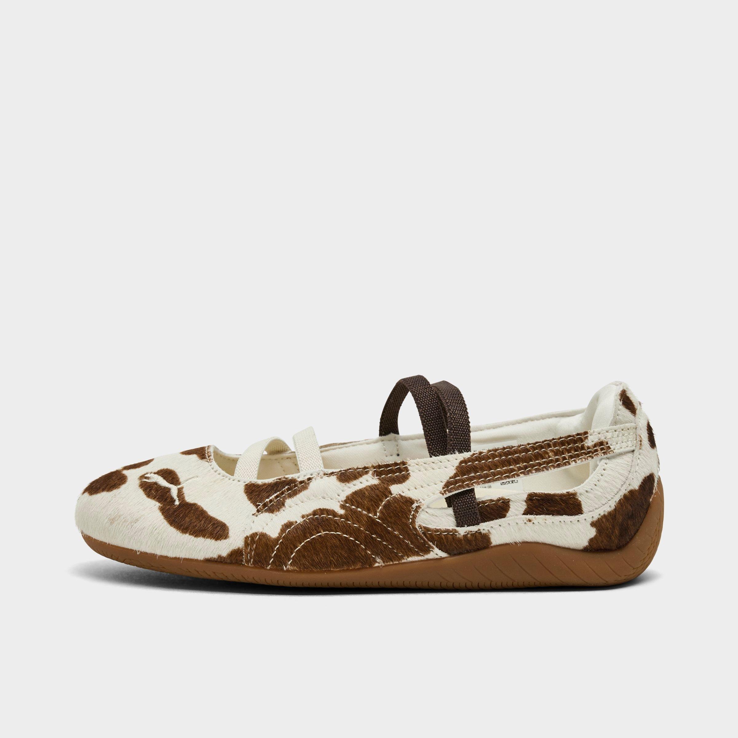 Women's Puma Speedcat Cow Print Ballet Shoes | Finish Line