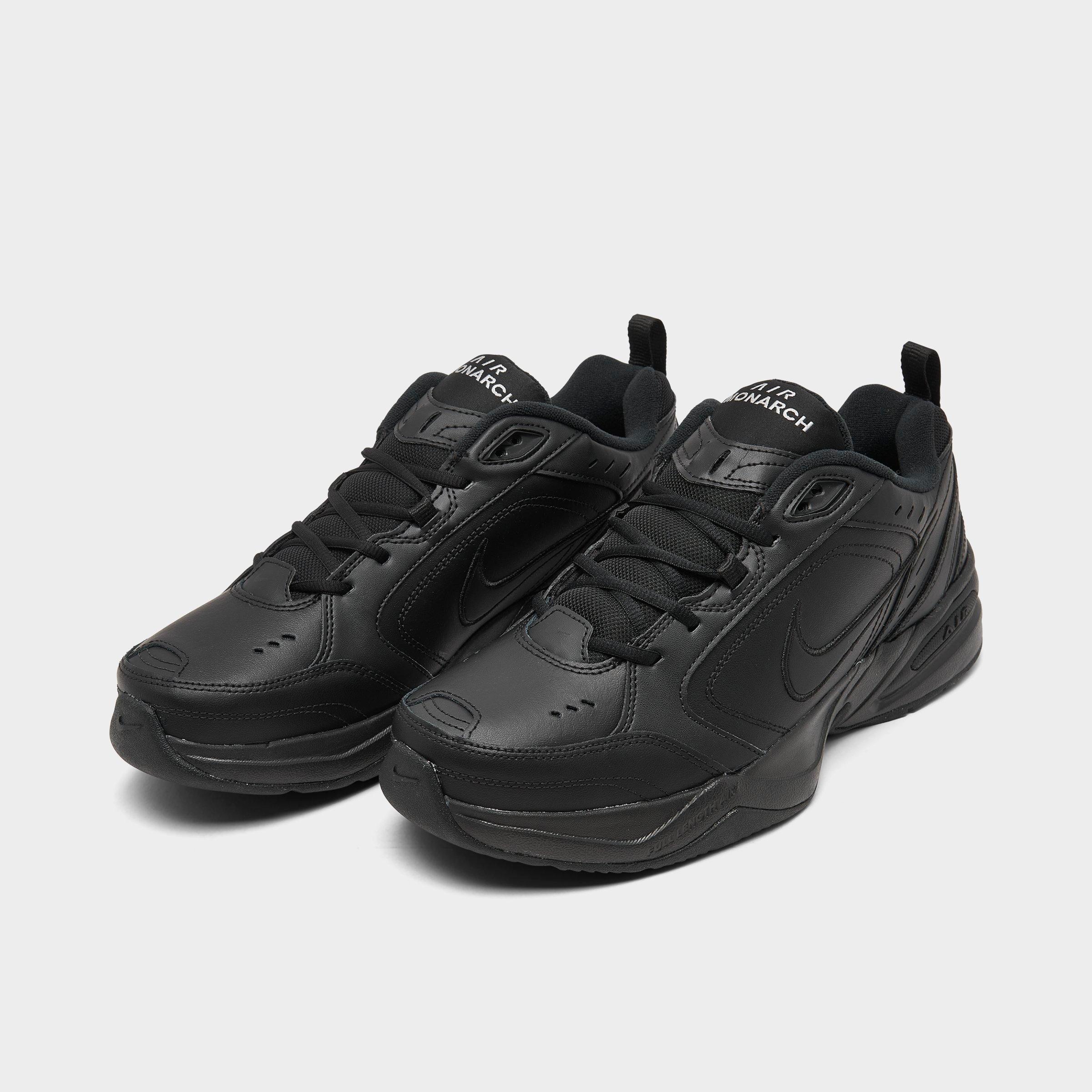 nike air monarch 4 black