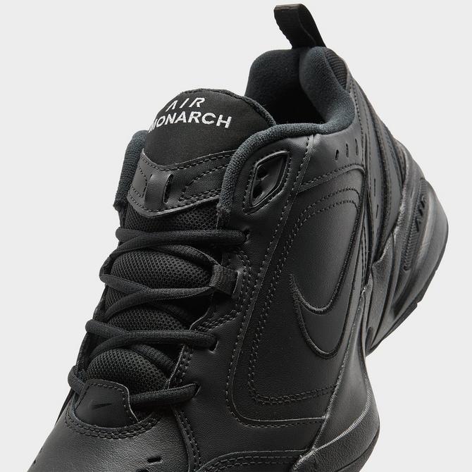 Nike air monarch black shoes best sale