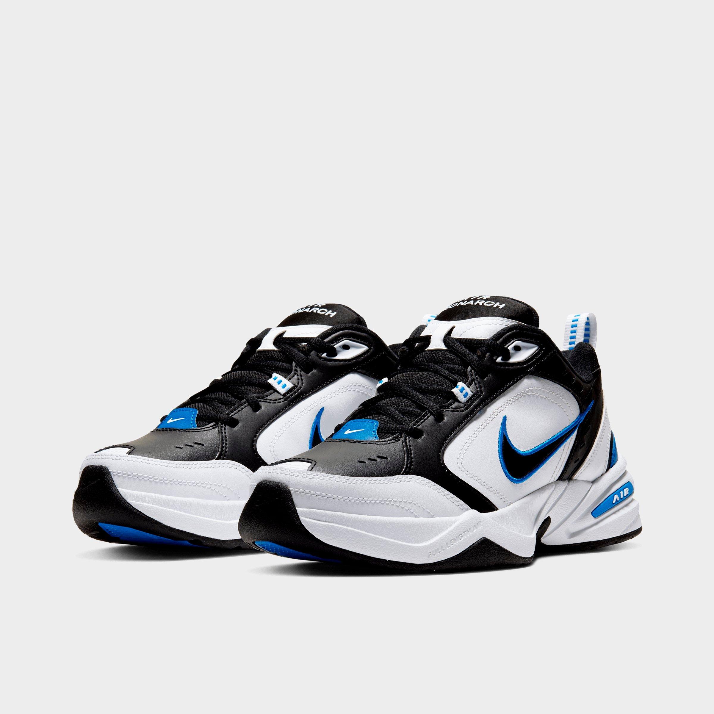 mens nike air monarch white