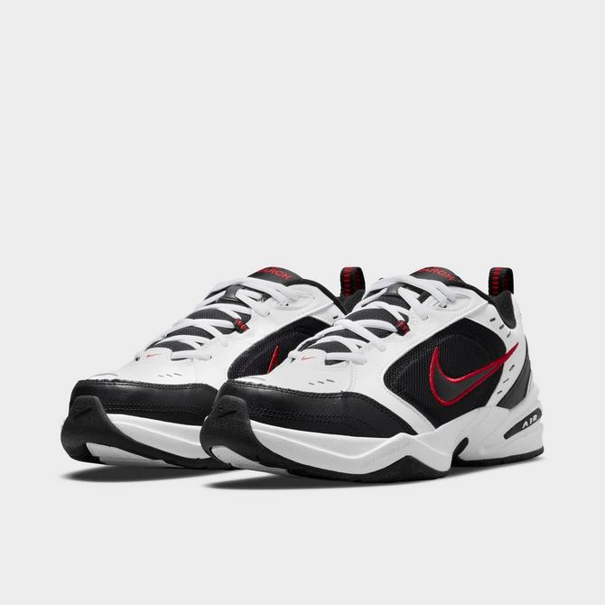 Nike Air Monarch IV Extra Wide Lifestyle Gym Shoe Size 13 White Black