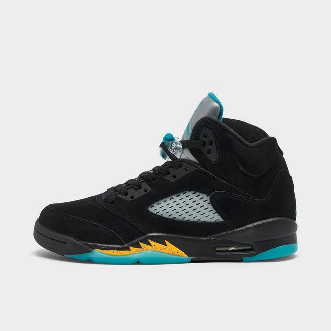 Big Kids' Air Jordan Retro 5 Basketball Shoes| Finish Line