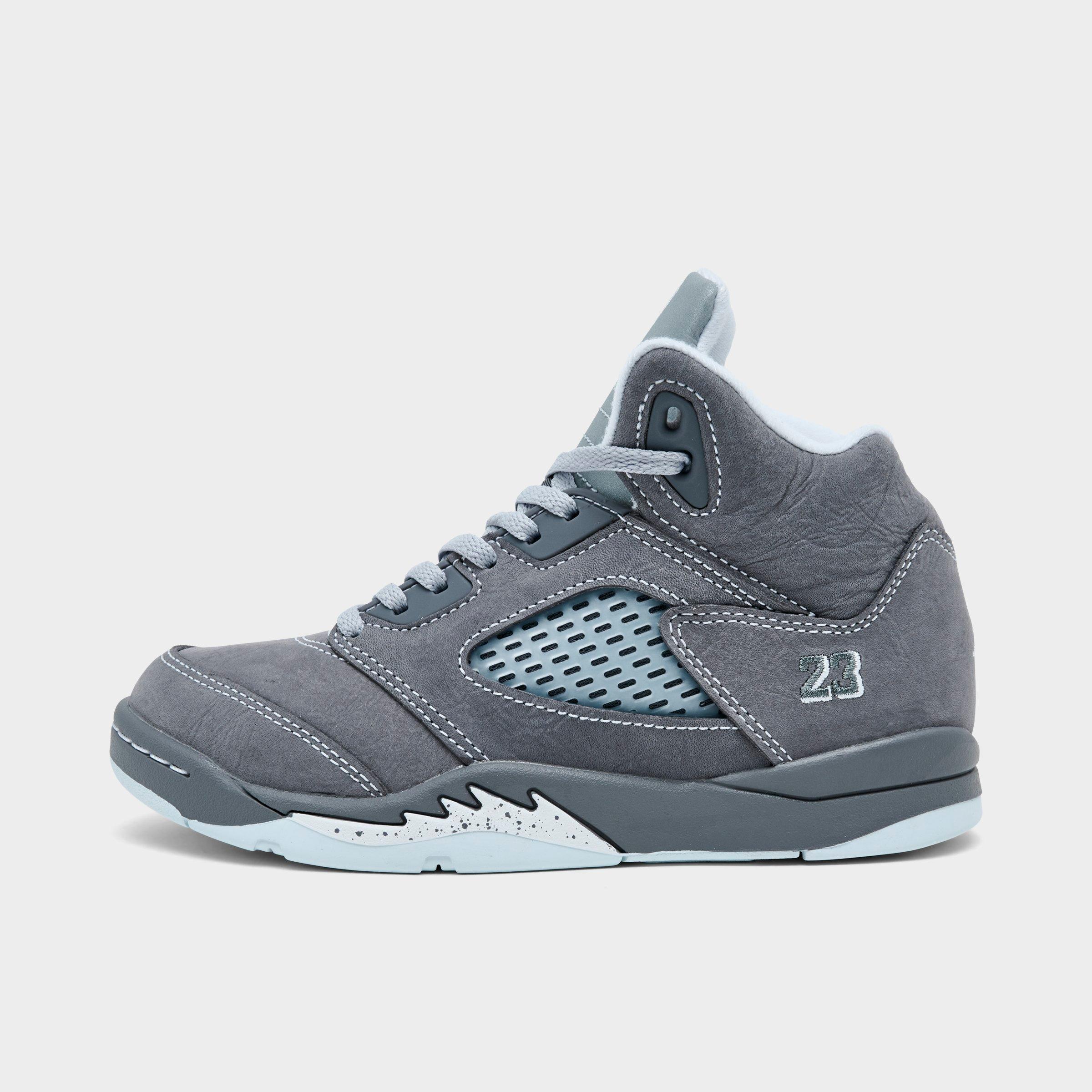 Little Kids' Air Jordan Retro 5 Basketball Shoes