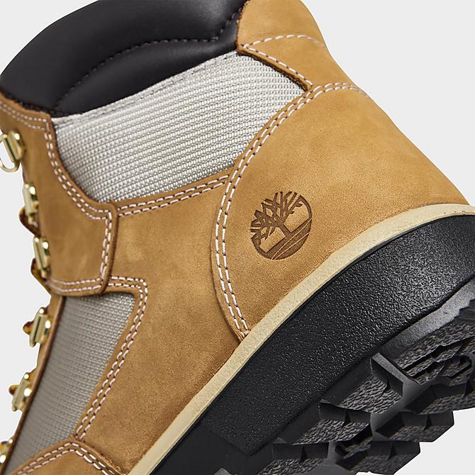Front view of Big Kids' Timberland 6 Inch Field Boots Click to zoom