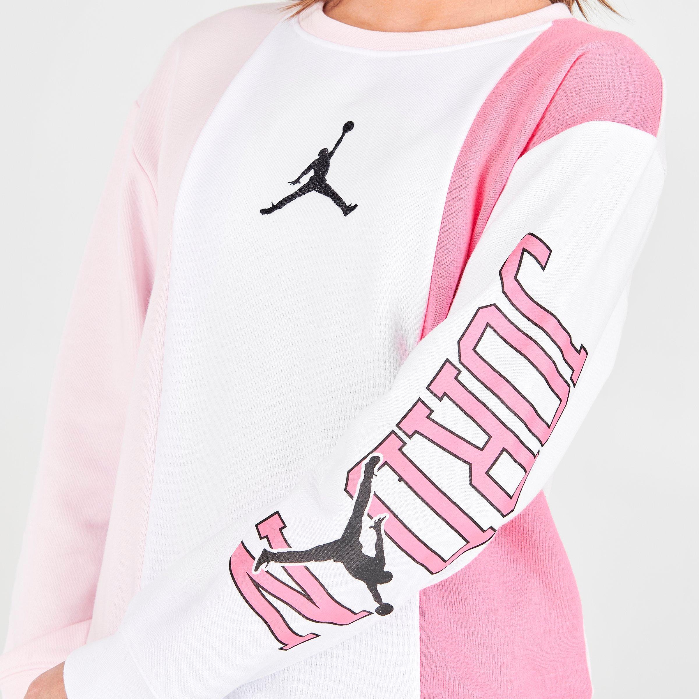 light pink jordan shirt