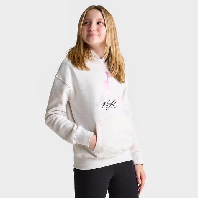 Girls' Jordan Jumpman Flight Pullover Hoodie| Finish Line