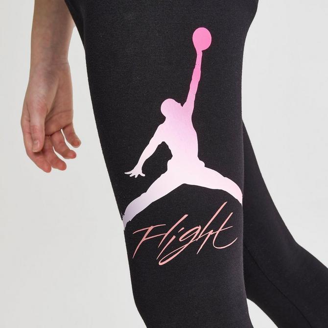 Girls' Jordan Jumpman Flight High-Waisted Leggings